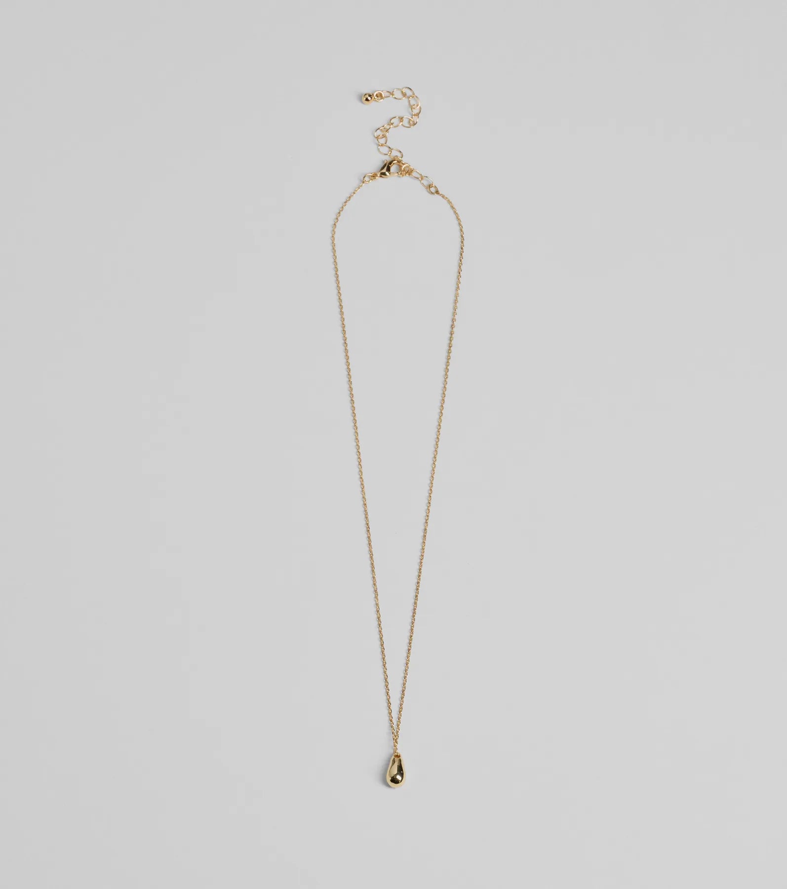 Best necklaces and pendants with minimalist pendants for a sleek, understated look-Colorful enamel necklaces for a playful look -Chic Approved Teardrop Charm Necklace