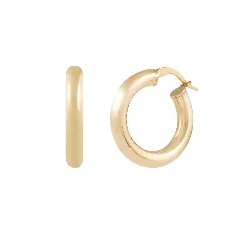 Best hoop earrings with delicate chain details for a trendy and stylish design-Emotion Hoops - 10 Karat Gold