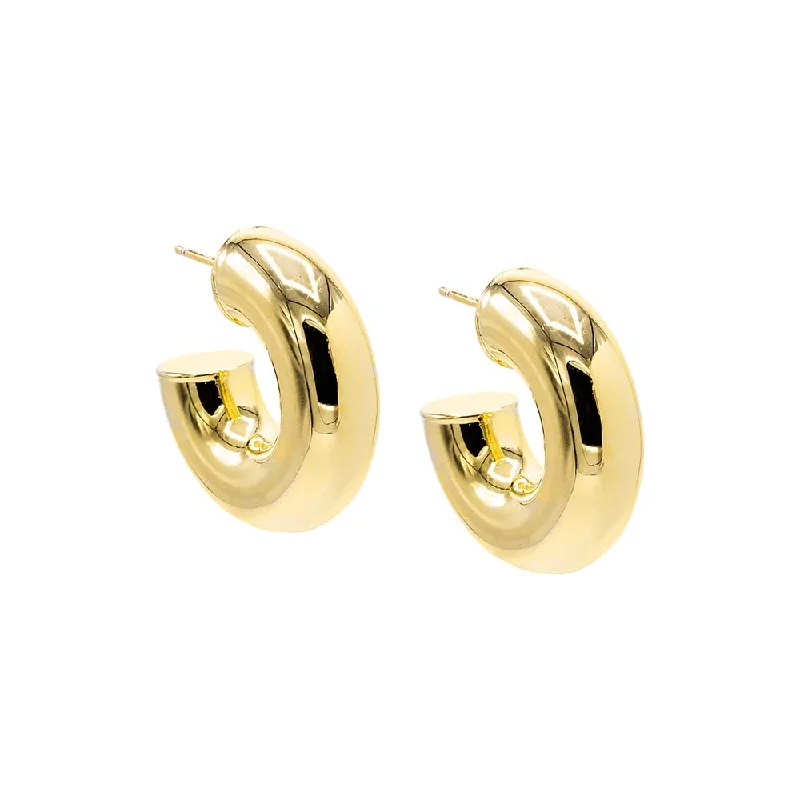 Best hoop earrings with blackened metal for an edgy and bold appearance-Bubble Hoop Earring