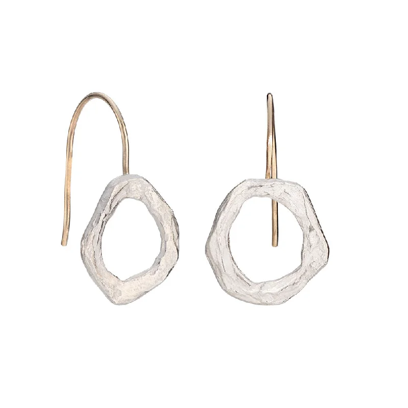 Hoop earrings with removable pendants for a versatile and customizable accessory-Tolvan Drops