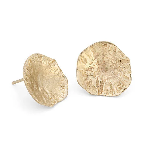 Best hoop earrings with minimalist designs for a clean and modern aesthetic-Limpet Studs 9ct Gold