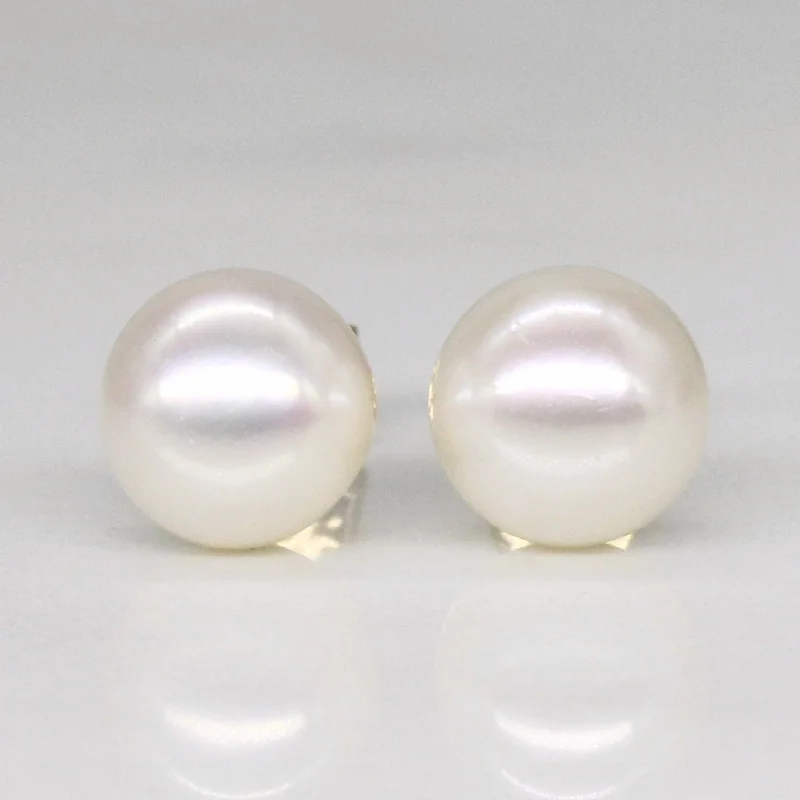 Best hoop earrings with gold-plated finishes for an affordable luxury vibe-Pearl Earrings