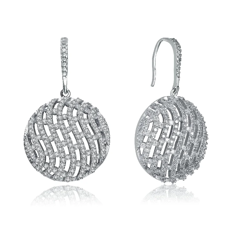 Best hoop earrings with vintage coins for a retro, antique-inspired style-Emma  Woven Earrings