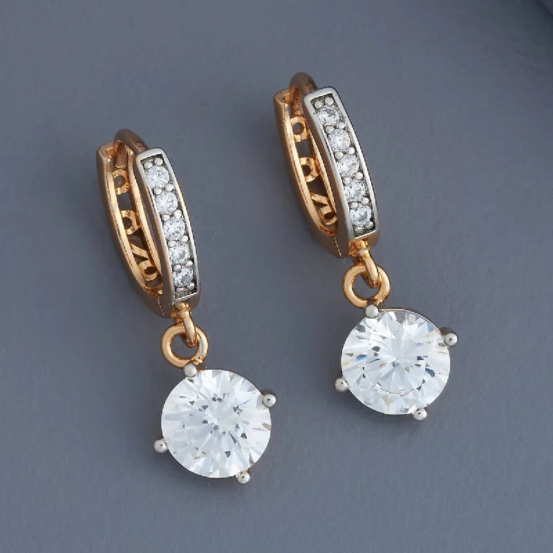 Medium hoop earrings for an everyday look with the perfect balance of style-Trendy Earring 179443