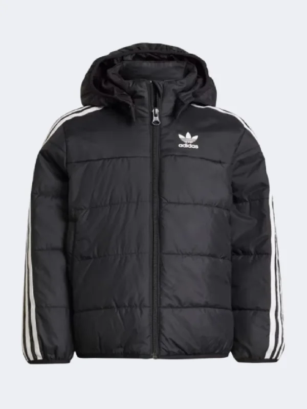 Leather Jackets for Stylish Look -Stylish leather jackets for women -Adidas Adicolor Little Original Jacket Black