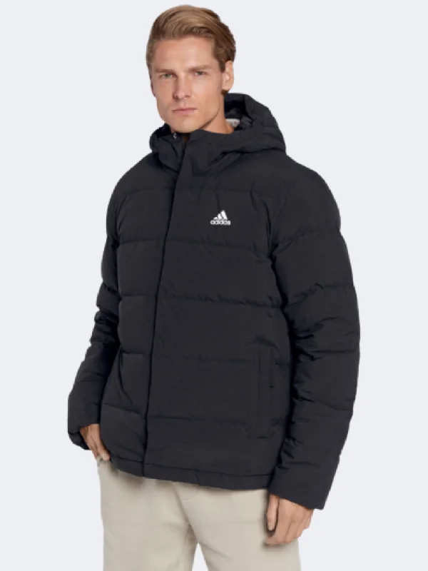 Team Jackets for Group Identity -Light jackets for layering in fall -Adidas Down  Men Sportswear Jacket Black