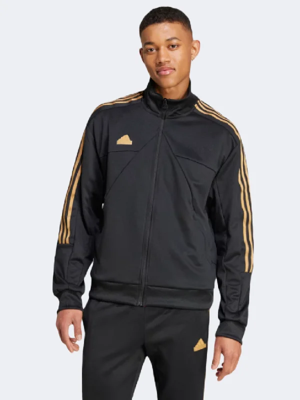 Logo Printed Jackets for Branding -Smart casual jackets for evening wear -Adidas House Of Tiro Nations Pack Men Sportswear Jacket Black/Red/Tan