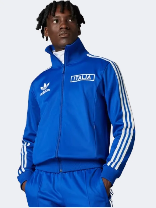 Peacoat Jackets for Nautical -Lightweight rain jackets for women -Adidas Italy Beckenbauer Tt Men Football Jacket Royal Blue