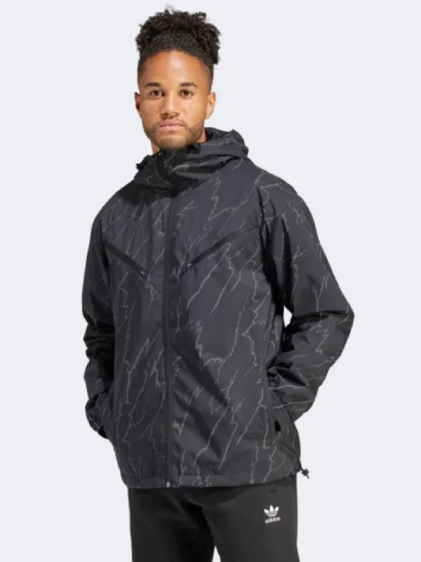 Black Jackets for Versatile -Waterproof jackets for outdoor sports -Adidas Montreal Windbreaker Men Original Jacket Black