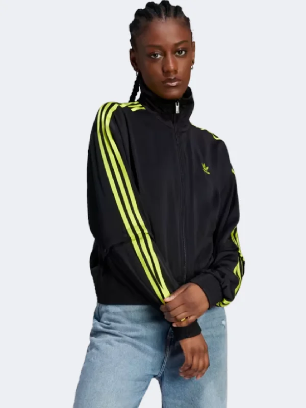 Trench Jackets for Classic Look -Trendy bomber jackets for women -Adidas Satin Women Original Jacket Black/Gold