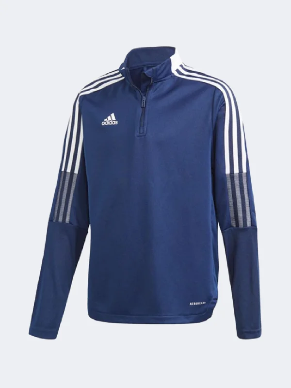 Gym Jackets for Workout -Casual jackets for weekend trips -Adidas Tiro21 Gs-Boys  Football   Jacket Navy/Blue