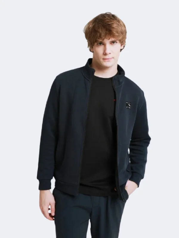 Blazer Jackets for Formal Occasions -Black denim jackets for men -Anta Classic Olympic Men Training Jacket Blue