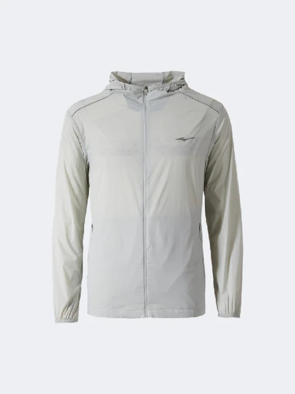 Hunting Jackets for Field Use -Athletic jackets for active wear -Erke Windbreaker Men Lifestyle Jacket Grey