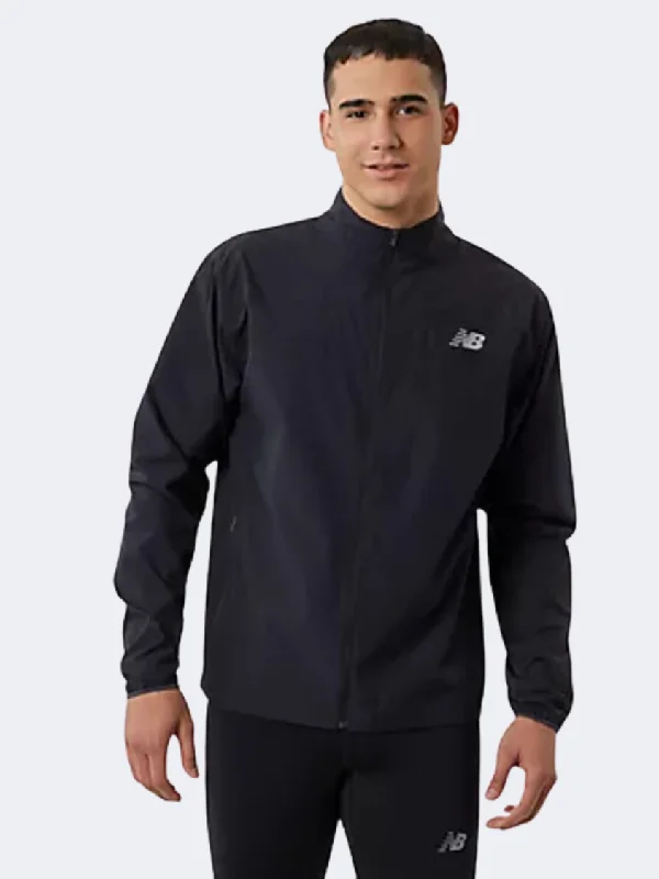 Duffle Jackets for Cozy Style -Versatile jackets for year-round wear -New Balance Accelerate Men Performance Jacket Black