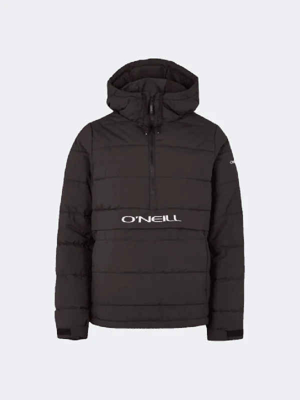 Biker Jackets for Edgy Style -Women's fleece jackets for winter -O'Neill Anorak Women Lifestyle Jacket Black Out