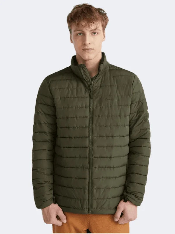 Gray Jackets for Subtle -Padded jackets for extreme cold -O'Neill Trvlr Sry Altum Mode Men Lifestyle Jacket Forest Night