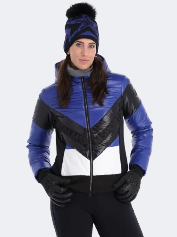 Purple Jackets for Elegant -Custom jackets for team sports -Sportalm Saturday Kap Women Skiing Jacket Bold Bluebell