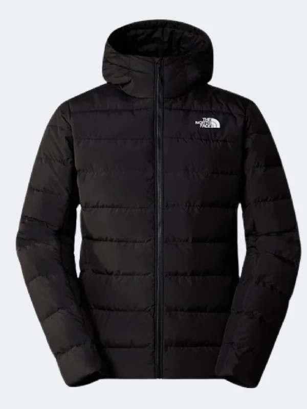 Brown Jackets for Earthy -Jackets for plus-size men -The North Face Aconcagua 3 Men Hiking Jacket Black