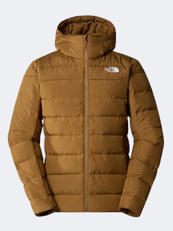 Beige Jackets for Neutral -Soft leather jackets for women -The North Face Aconcagua 3 Men Lifestyle Jacket Utility Brown