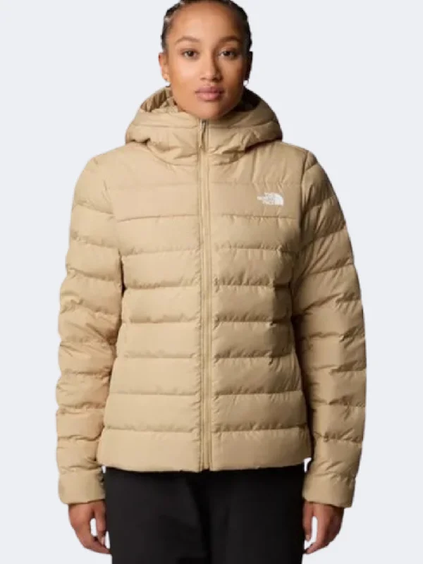 Hunting Jackets for Field Use -Athletic jackets for active wear -The North Face Aconcagua 3 Women Lifestyle Jacket Khaki Stone