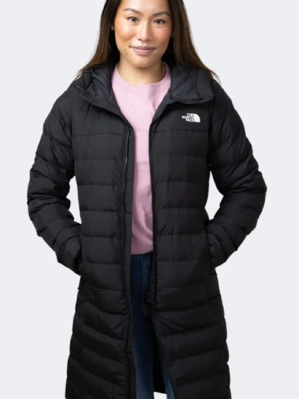 Harrington Jackets for Retro -Designer bomber jackets for men -The North Face Aconcagua Parka Women Lifestyle Jacket Black