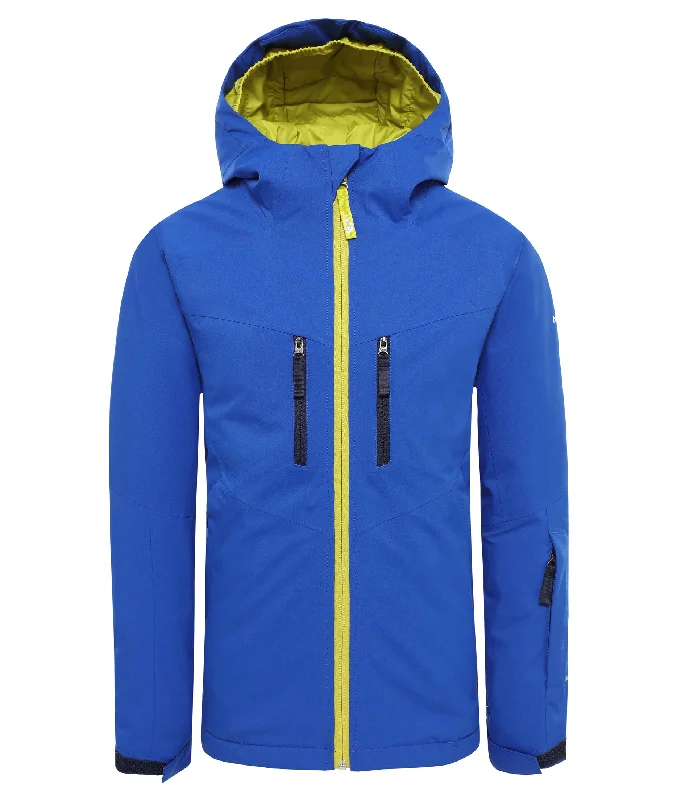 Blue Jackets for Classic -Warm jackets for autumn hikes -The North Face Apparel Jacket Nf0A3Cpt-Cz6-1 B Chakal Ins SKIING BOYS Blue