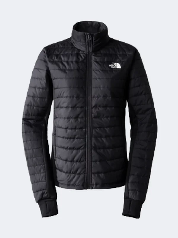 Appliquéd Jackets for Creativity -Classic plaid jackets for men -The North Face Canyonlands Hybrid Women Lifestyle Jacket Black