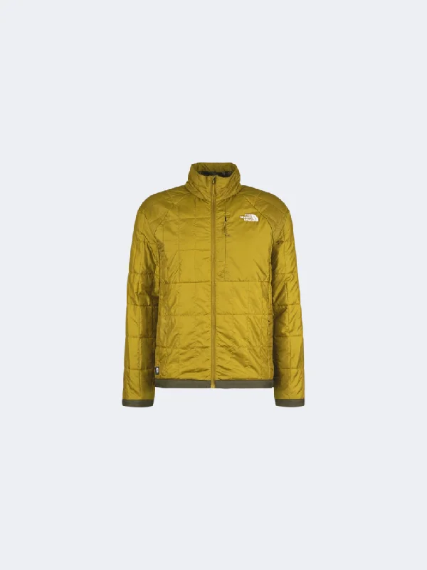 Recycled Jackets for Green -Jackets for layering during fall -The North Face Circaloft Men Lifestyle Jacket Sulphur Moss /Green