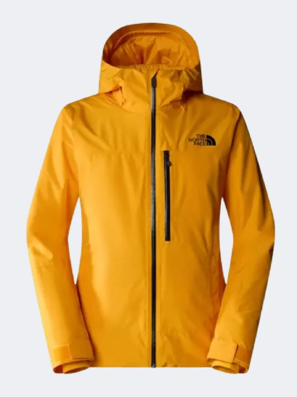 Anorak Jackets for Outdoor -Stylish faux fur jackets for winter -The North Face Descendit Men Skiing Jacket Summit Gold