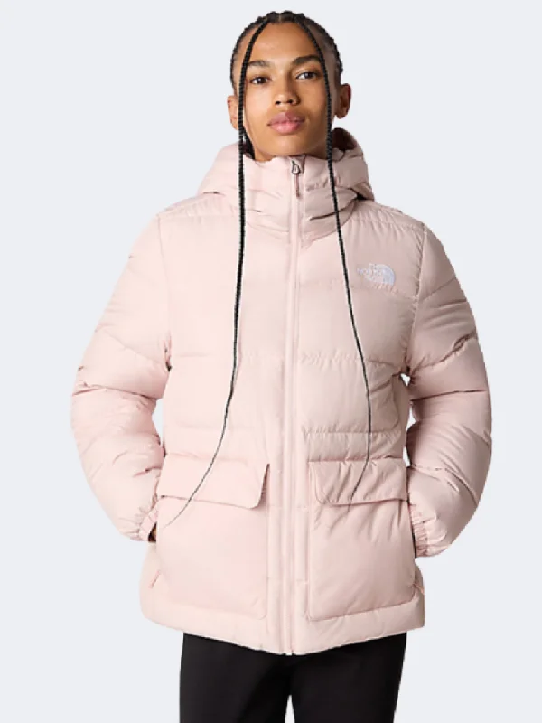 Weekend Jackets for Leisure -Best jackets for snowboarding -The North Face Gotham Women Lifestyle Jacket Pink Moss