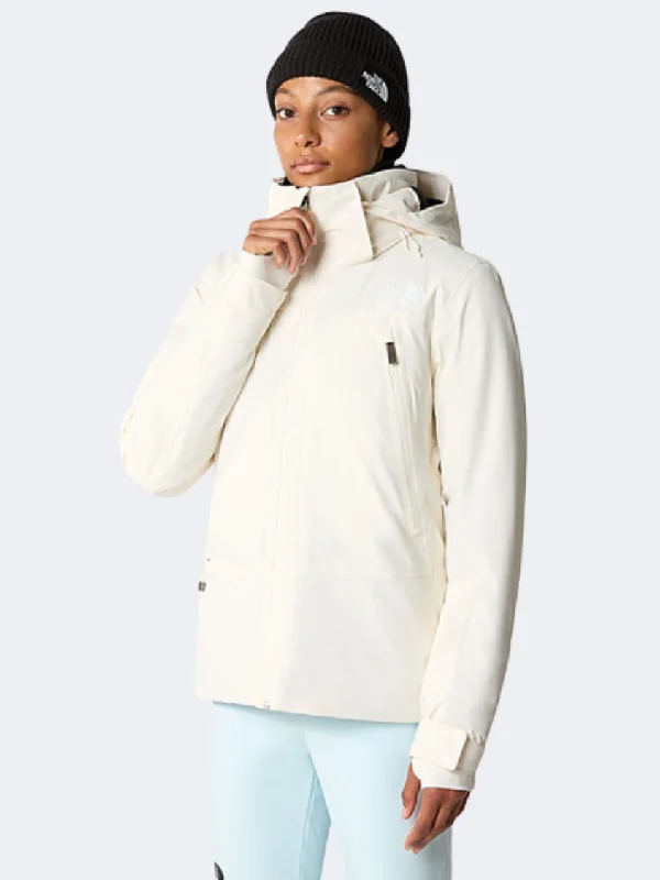 Birthday Jackets for Celebration -Vintage varsity jackets for men -The North Face Lenado Women Skiing Jacket Gardenia White