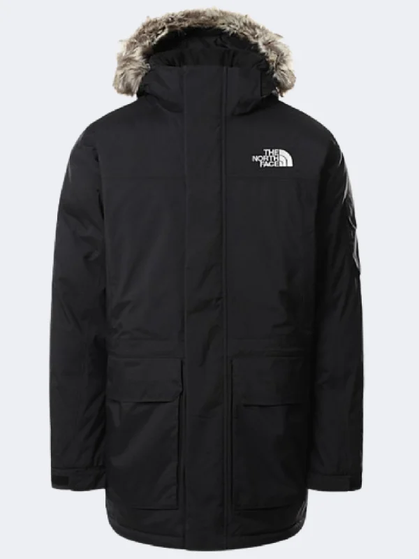 Ski Jackets for Winter Sports -Warm coats and jackets for winter -The North Face Mcmurdo Men Lifestyle Jacket Black