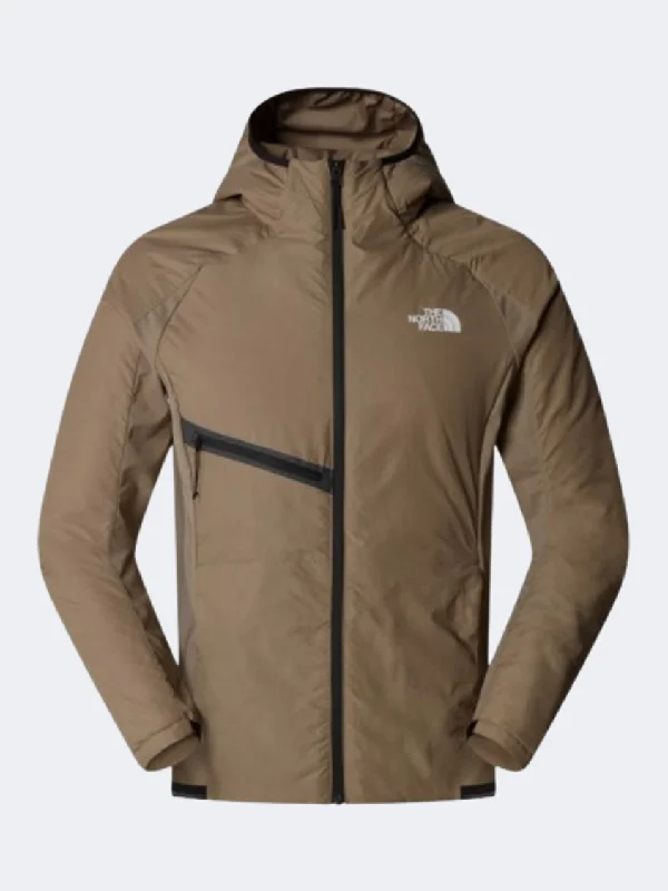 Brown Jackets for Earthy -Jackets for plus-size men -The North Face Mountain Athletics Hybrid Men Lifestyle Jacket Cavern Grey