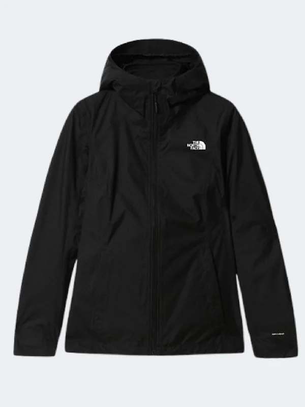 Workout Jackets for Fitness -Warm wool jackets for women -The North Face Quest Triclimate Women Lifestyle Jacket  Black