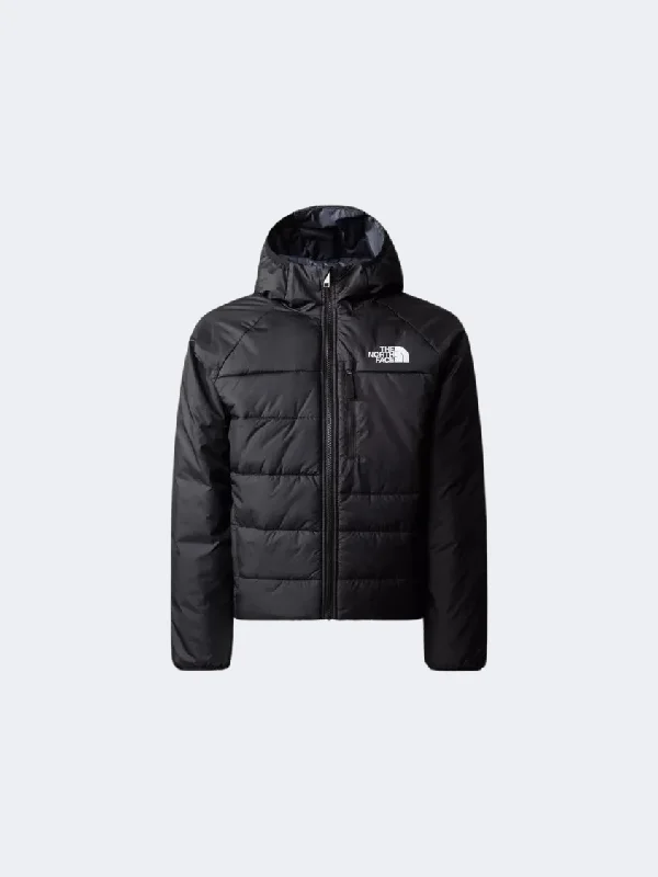 Sequined Jackets for Sparkle -Softshell jackets for moderate weather -The North Face Reversible Boys Lifestyle Jacket Black