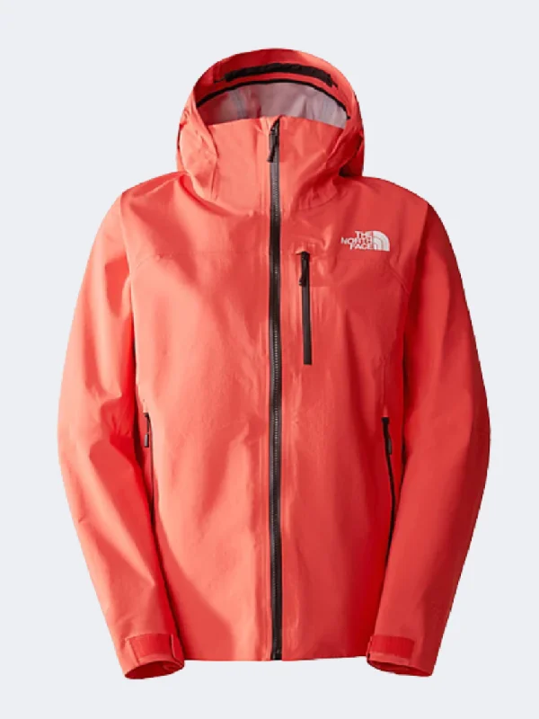 Lightweight Jackets for Easy Carry -Plus size jackets for women -The North Face Torre Egger Women Hiking Jacket Radiant Orange