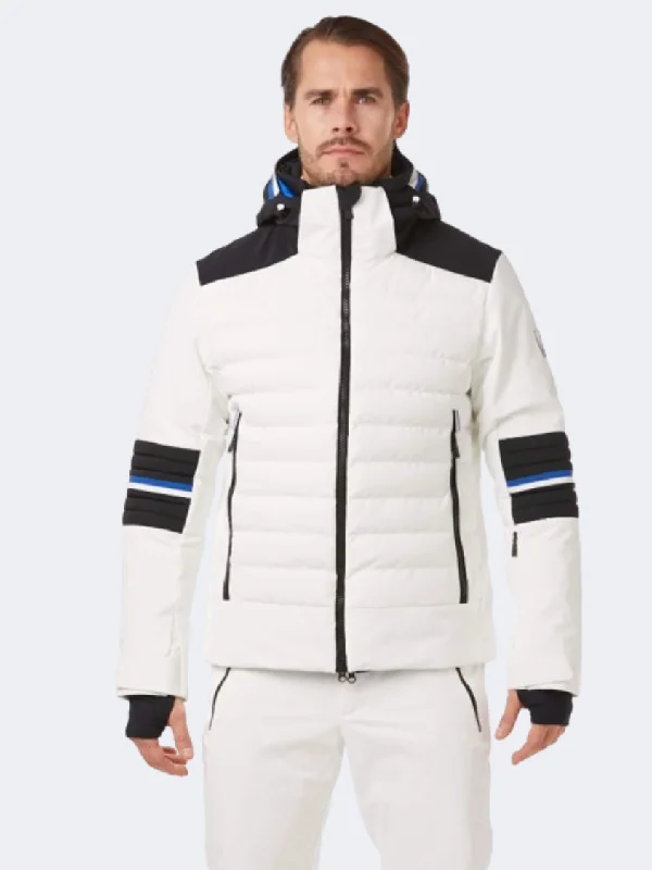 Casual Friday Jackets for Relaxed -Plus size winter jackets for women -Toni Sailer Dylan Men Skiing Jacket Bright White